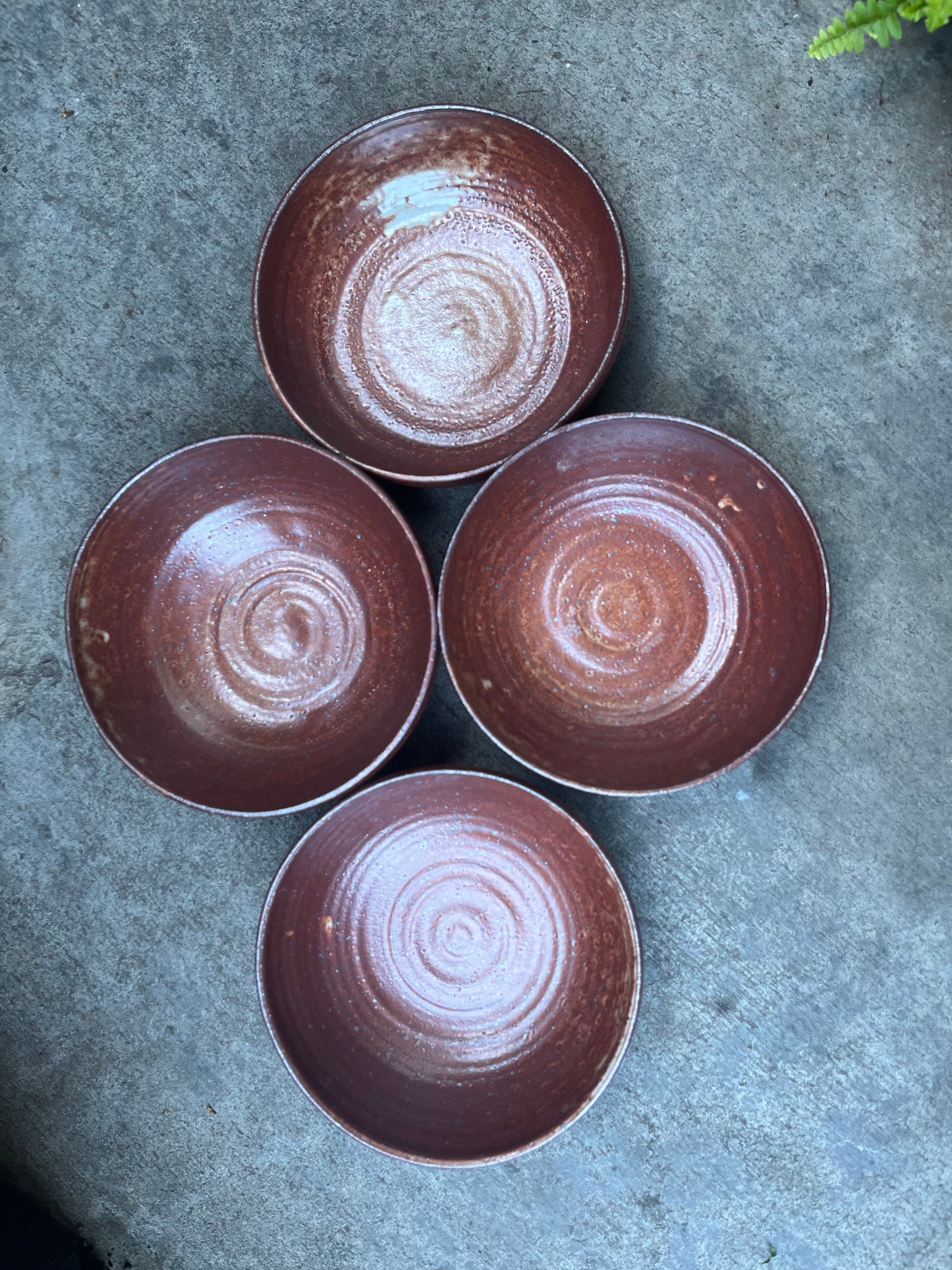 Large Soup Bowls (shino on red clay)